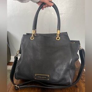 Marc Jacobs leather Bentley tote bag